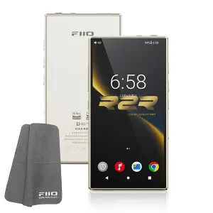 FIIO デジタルオーディオプレーヤー M33 R2R Titanium Gold (FIO-M33-G) 《ロゴ入りクロスプレゼント》