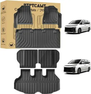 フロアマット 車用品 トランクマット トヨタ VOXY NOAH ヴォクシーノア 90 系に対応 7人乗り専用 2022年~現行 TPE素材 汚れ防止耐摩擦キズ防水滑り止め 防止取り付け簡単 インテリア アクセサリー