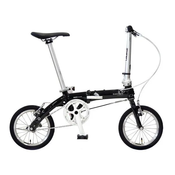 DAHON INTERNATIONAL Dove super light ダヴスーパーライト フォールディングバイク 14インチ アルミフレーム Coal Black コールブラック 折りたたみ自転車