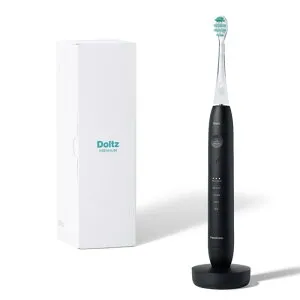 (長期無料保証)Panasonic（パナソニック） ドルツプレミアム W音波振動ハブラシ EW-DP38-K ブラック