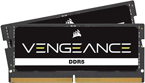 CORSAIR DDR5-5600MHz ノートPC用 VENGEANCE DDR5 SODIMM 32GB [16GB×2枚] CMSX32GX5M2A5600C48