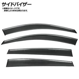 サイドバイザー トヨタ RAV4 2019年～ モール付き 入数：1セット(4枚) AP-WVR-T172-M Side visor