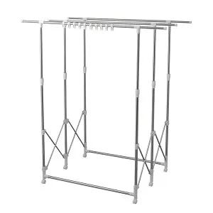 伸縮万能 室内物干し H-MS3S 1台 アイリスオーヤマ 布団干し 洗濯干し