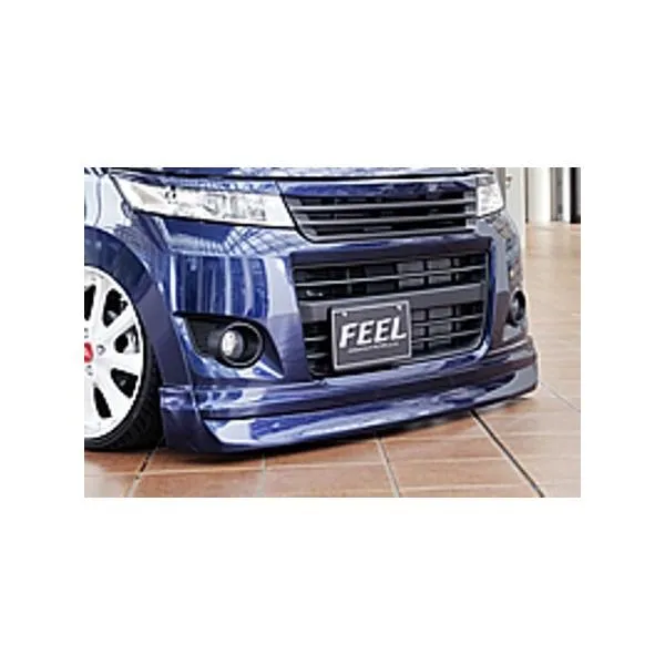 FEEL フィール ワゴンRスティングレー MH23S フロントバンパーガーニッシュ 未塗装