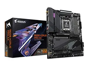 GIGABYTE B650 AORUS PRO AX (AM5/ LGA 1718/ AMD B650/ ATX/ 5年保証/ DDR5/ Quad M.2/ PCIe 5.0/ USB 3.2 Gen2X2 Type-C/WiFi 6E/Intel
