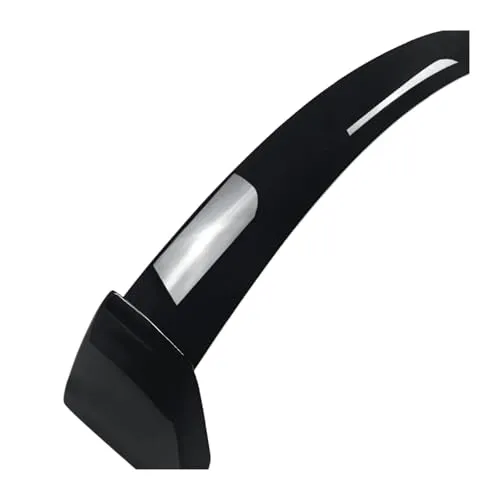 に適合する スバル に適合する インプレッサ WRX STI 2002-2007 用 リアトランク ルーフスポイラー ウィング リップ テールゲート アッパー スプリッター(Glossy Black)