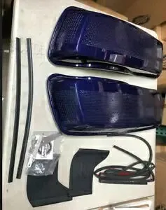 OS&D Advanblack Zephyr ブルー デュアル 6X9 スピーカー蓋カバー 2014 年以降のツーリング用 OS&D Advanblack Zephyr Blue DUAL 6X9 SPEAKER LIDS COVER FOR 2014+ TOURING 【並行輸入品】