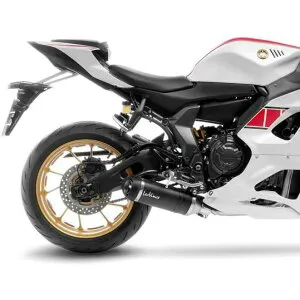 LEOVINCE フルエキゾーストシステムマフラー LV ONE EVO CARBON FIBER ブラック YAMAHA YZF-R7(21-24) / MT-07(21-24) / XSR700 (21-24)
