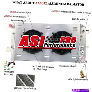 Radiator 3列のラジエーター+シュラウドファン01-05シボレーシルバード/GMCシエラ2500 HD 3500 6.6L 3 Row Radiator+Shroud Fan For 01-05 Chevy Silverado/GMC Sierra 2500 HD 3500 6.6L【並行輸入品】