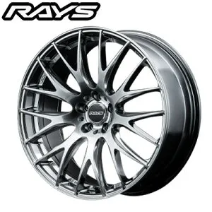 RAYS レイズ ホムラ HOMURA 2X9PLUS Grace Silver (HIK) 21×9.0J 5H PCD114 +38 アルミホイール1本