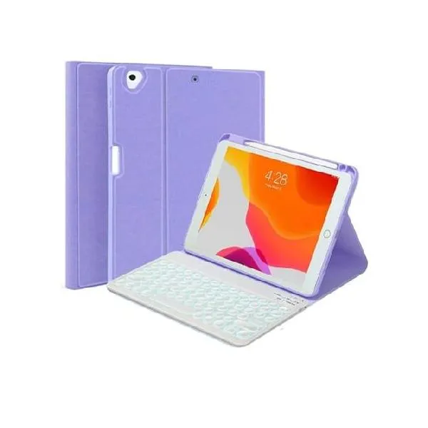 QYiiD Keyboard Case for iPad mini (A17 Pro) 7th Generation 2024 / iPad mini 6th Gen 8.3 Inch, 7 Color Backlit Detachable Bluetooth Color Keyb_並行輸入