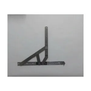 6バーヒンジ 縦スベリ出し窓用 HD-12 素地 HD-12 1点