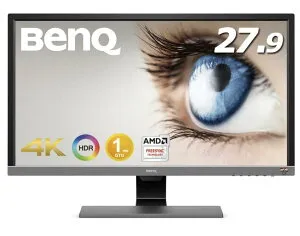1点限り【未開封品】BenQ EL2870U 【ゲーミングモニター】 (27.9型/4K/HDR/TN/1ms/FreeSync対応/HDMI×2/DP1.4/スピーカー/アイケア機能B.I.+)「非正規流通品のため保証対象外」