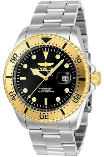 Invicta Men's 'Pro Diver' Quartz Stainless Steel Diving Watch%ｶﾝﾏ% Color:Silver-Toned (Model: 23403)