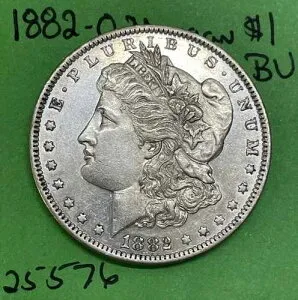 1882-O モルガン・ダラー 1ドル BU 未流通ミントステートコイン