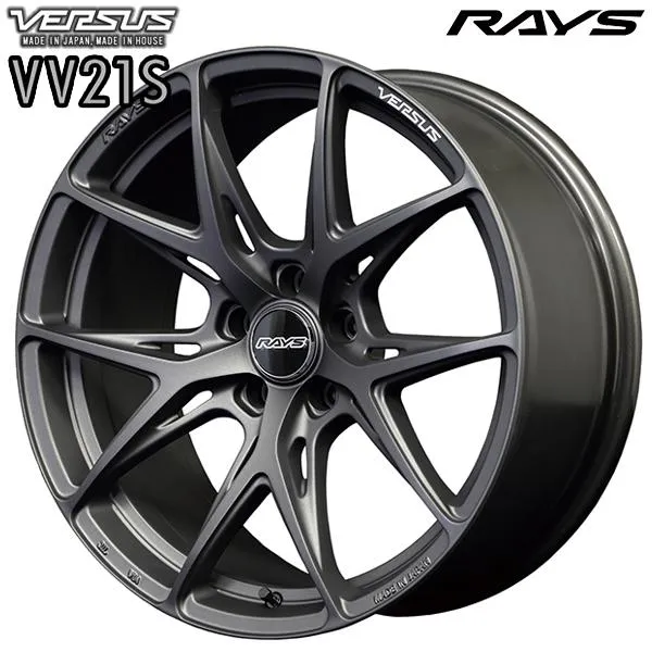 RAYS レイズ ベルサス VV21S 19インチ 8.5J 5H112 +44 APJ アルミホイール単品 1本 4本以上送料無料