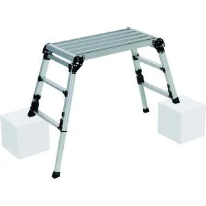 ピカ 四脚アジャスト式足場台 上部操作タイプDXJ型DXJ-W6908A DXJ-W6908A