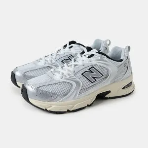 NEW BALANCE ニューバランス 530 スニーカー MR530TA WHITE SILVER BLACK ( 白 ホワイト シルバー 黒 ブラック 725 425 D ランニング レディース ウィメンズ )
