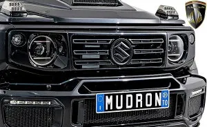 【M's】 ジムニーノマド JC74W (2025.4-) AIMGAIN MUDRON GTS フロントグリル type2 FRP エイムゲイン マッドロンGTS スポーツ 社外 エアロ パーツ 部品 外装 新型 現行 カスタム JC74 5ドア 74ノマド グリル タ