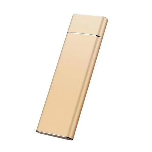 Fiegcit 外付けSSD モバイルデータストレージSSD 超薄型外付けポータブルハードディスク4TB 外付けハードドライブSSD USB3.1 耐衝撃 ハードディスク Type C 1TB / 2TB / 4TB / 6TB/ 8TB (8TB書き込み