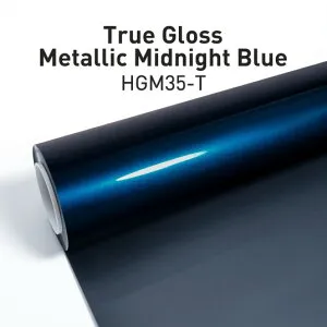 KKVINYL カーラッピングフィルム True Glossy Metallic Midnight Blue HGM35-T (1.52mx18m)
