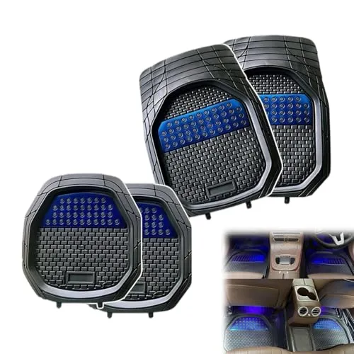 に適用 ニッサン スカイライン V37系 (ハイブリッドモデルにはされません) 2014.2~現行 車 フロアマット カーマット ユニバーサル 3D立体設計 防水 滑り止め 防汚 丸洗いOK 耐磨耗 TPE材質 簡単取付 四季対応 4枚セット(前席2枚・後