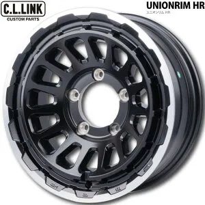 C.L.LINK/シーエルリンク【UNIONRIM HR】ユニオンリムHR 16x6.0 －5 5H/139.7 マットクリア（MB/MC）x4本
