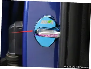 エアロパーツ ステンレス鋼車のドアロックの保護カバーにBMW 3シリーズG20 2019 2020 Stainless steel Car Door Lock Protection Cover For BMW 3 Series G20 2019 2020 【並行輸入品】