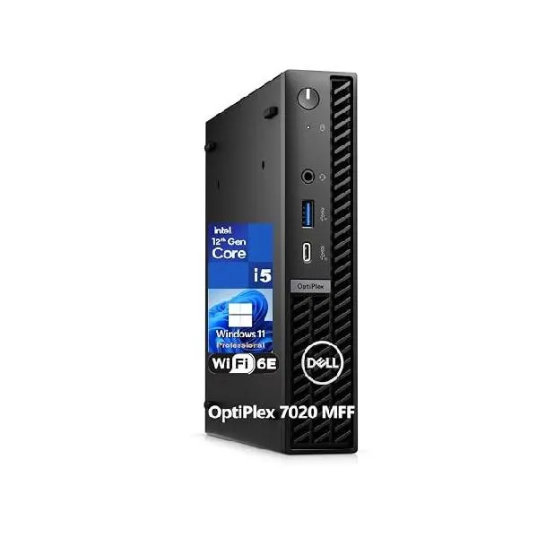 Dell OptiPlex 7020 MFF 7000 Series Micro Form Factor Mini Business Desktop Computer, 12th Gen Intel Hexa-Core i5-12500T (Beat i7-11700T), 64G_並行輸入