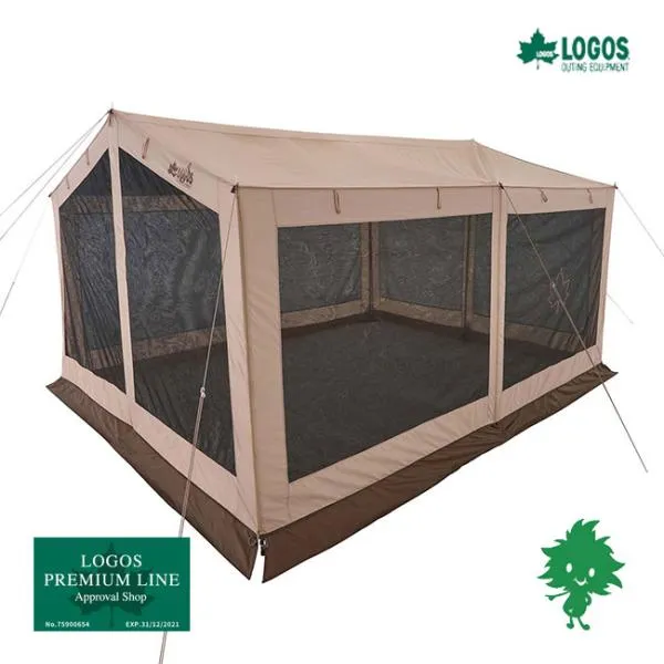 特価品 LOGOS/ロゴス 71202005 Tradcanvasソーラーデビルブロックスクリーン デビルブロックST 防水加工 撥水加工 難燃加工 収納袋 UV-CUT加工