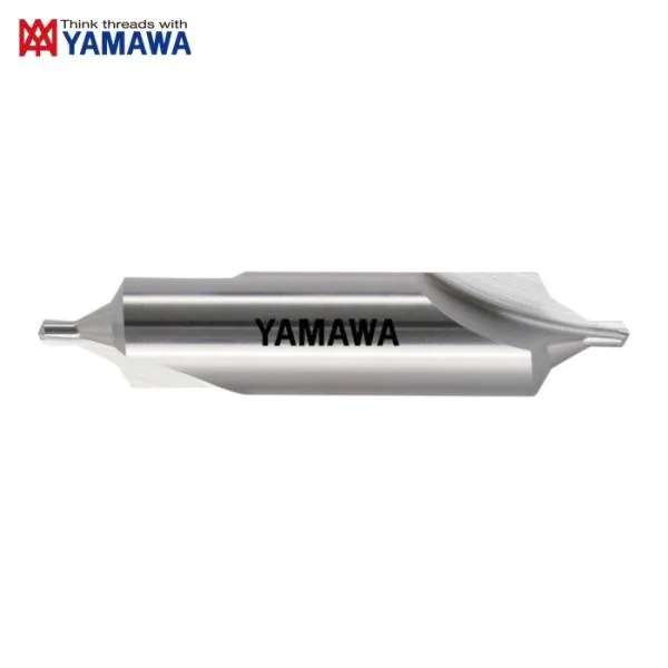 ヤマワ 弥満和 CD-S-2-5X22 弱ねじれ溝B形60° センタ穴ドリル 旧JIS2形 CD-S(II) 5X60°X22 (1本)