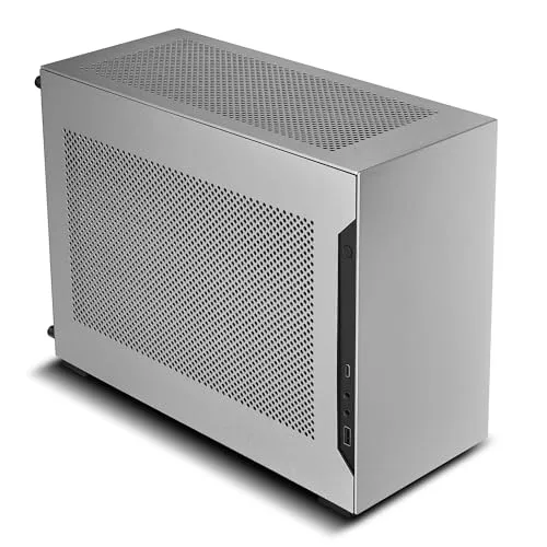 Lian Li A4-H2OA5 Mini-ITX PC ケース、トリプルスロットマウントGPU アルミニウム外装 & SPCCスチール内装、240mm AIO SFX サンドイッチレイアウト PCIe 5.0 SFX/SFX-L PSU - A4H2OA