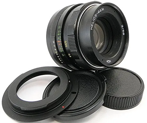 HELIOS 44m ロシアレンズ Canon EOS EFマウント 100 70 80 6 D 7D 5D Mark II III