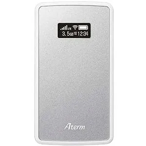 NECプラットフォームズ Aterm Wi-Fi モバイルルーター tri band MP02LN SW メタリックシルバー PA-MP 送料無料