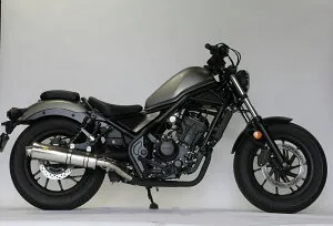 Realize レブル250 バイクマフラー 2BK-MC49 2017年～2020年モデル対応 Aria アリア ステンレス カールタイプ (TypeC) マフラー リアライズ ホンダ バイクパーツ カスタム パーツ ドレスアップ 交換 社外