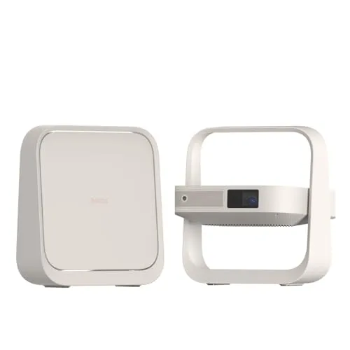 【VGP2025金賞-映像音響部会】 XGIMI Elfin Flip Pro プロジェクター【Netflix対応 / 1080P / 400ISO ルーメン/スタンド一体/ 150°回転可能/Dolby Audio/ 内蔵バッテリー２時間使用可能/ オー