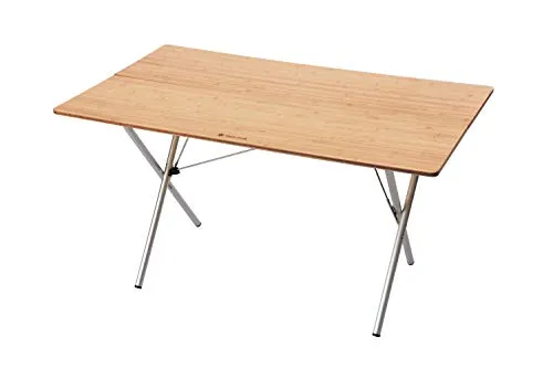 スノーピーク(snow peak) ワンアクションテーブル竹 LV-015TR テーブル 折りたたみ コンパクト収納 竹製天板