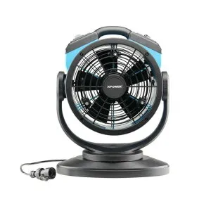 XPOWERFM-68多機能振動式ミスト扇&エア循環ファン室外に設置された冷却用アキシャルファン、カーペット送風機、高速的な冷房用空気循環ファン(FM-68)