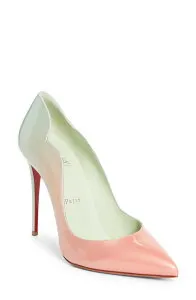 クリスチャン・ルブタン レディース シューズ パンプス Christian Louboutin Hot Chick Pointed Toe Pumpalio/ Haiiro