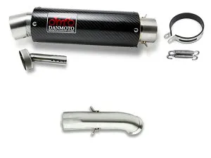 KTM 125 DUKE / 200 DUKE 2017-2019 DANMOTO カーボン スリップオンマフラー