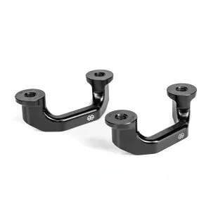 GILLES TOOLING パッセンジャーフットペグカバー PPC11KITB バイク ステップ・ステップゴム