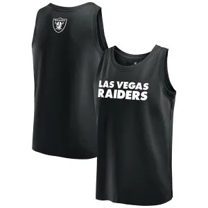 【送料無料】 ファナティクス メンズ Tシャツ トップス Men's Fanatics Black Las Vegas Raiders Elements Tank Top Lvr Black