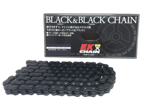EKチェーン/江沼チェーン シールチェーン SRXシリーズ ホンダ スティード400 VSE/VLX/VCL 400cc 1988年～2000年 ブラック 525 120L 継手：MLJ 525SRX2(BK;BK)