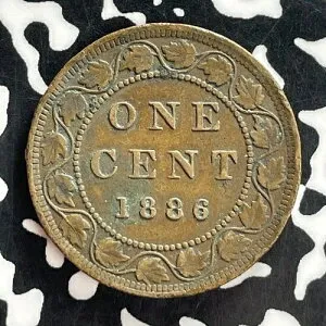 1886年カナダ大型セント ロット#T7250 素晴らしい!