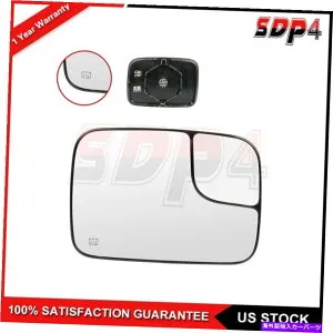 USミラー 2002年から2004年にかけてダッジラム加熱された乗客の外装サイドミラークロムガラス For 2002-2004 DODGE RAM Heated Passenger Exterior Side Mirror Chrome Glass【並行輸入品】