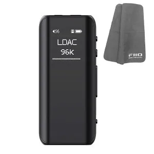 FIIO Bluetooth アンプ レシーバー BTR15 ブラック (FIO-BTR15-B）《ロゴ入りクロスプレゼント》