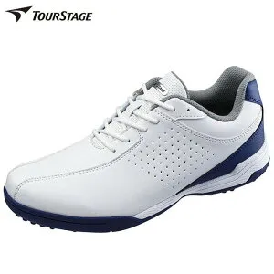 【10％割引クーポン＋P10倍以上♪】4/27まで ブリヂストン TOURSTAGE ツアーステージ メンズ FIT TREAD フィットトレッド ゴルフシューズ SHTS3S WB ホワイト/ブルー
