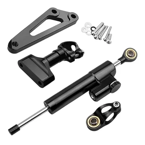 CNC アルミステアリングダンパーオートバイ安定化ブラケット取付キット に適合するCB600 2007 2008 2009 2010 2011 2012 2013 2014 2015 2016