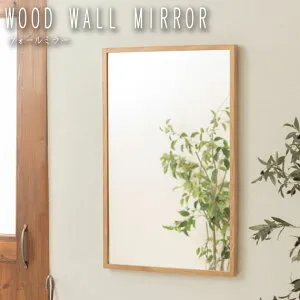 WOOD WALL MIRROR ウォールミラー