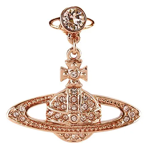 Vivienne Westwood(ヴィヴィアンウエストウッド) ピアス 62020025 MINI BAS RELIEF DROP EARRINGS レディース G120 CN PINK GOLD Silk [並行輸入品]